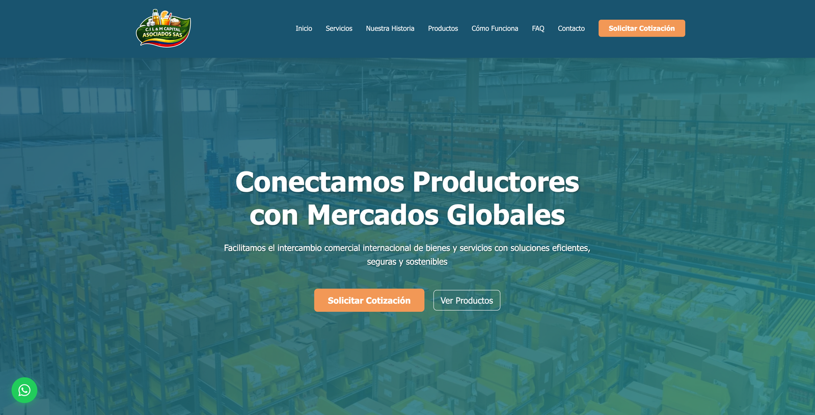 Sitio web de CIK Capital