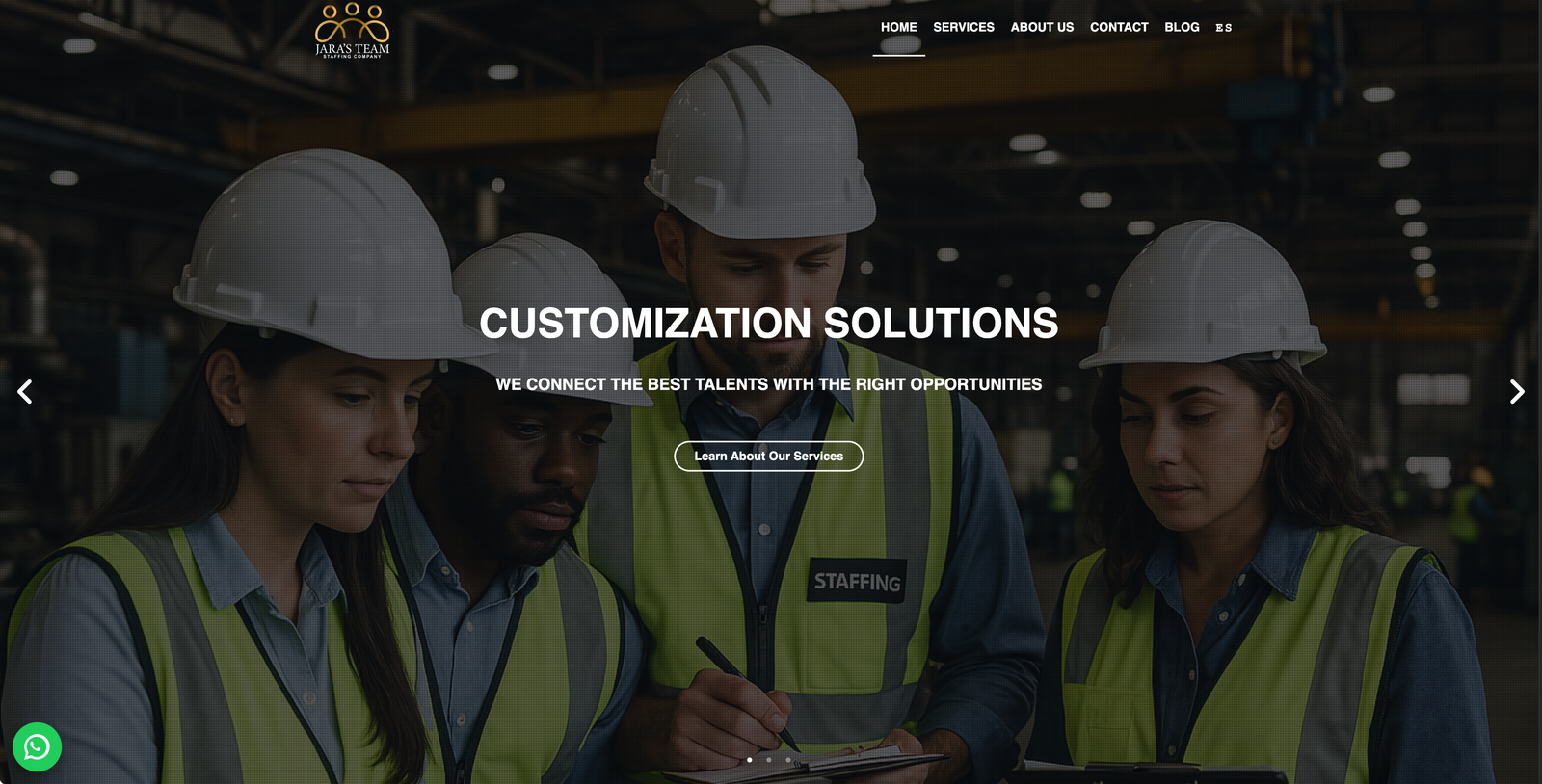 Sitio web de Jaras Team